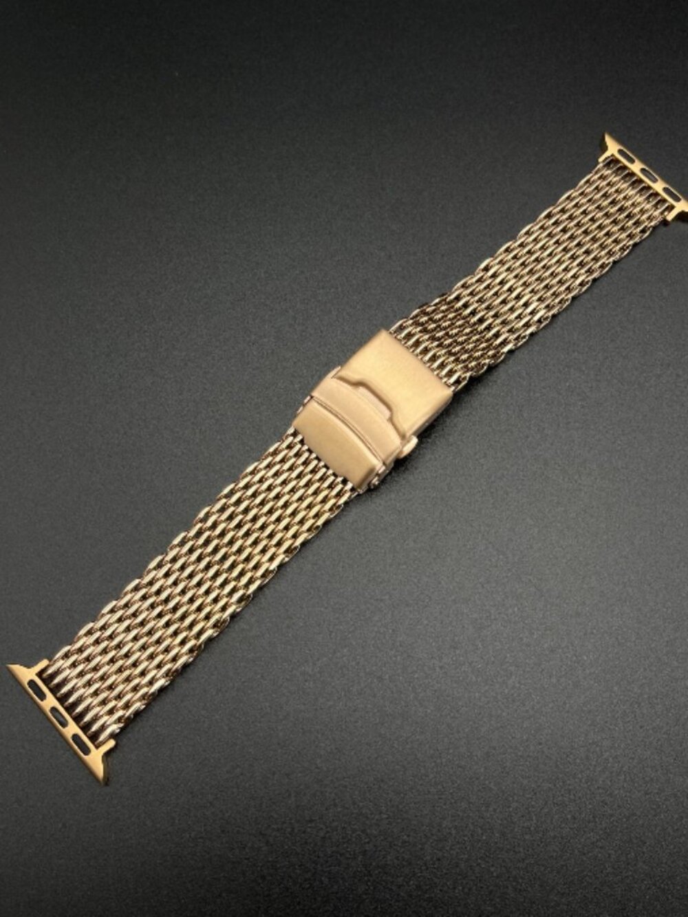 Apple Style Replacement Mesh Steel Bracelet (Rose Gold)